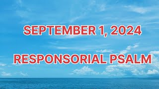 SEPTEMBER 1 2024  RESPONSORIAL PSALM ENGLISH [upl. by Shaum]