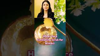 Mrunal Thakurs Honey Exfoliating Face Scrub skincare Mrunalthakur [upl. by Bertolde337]