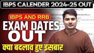 IBPS CALENDAR 2024 OUT 😱IBPS Exam 2024 Dates  Vijay Mishra [upl. by Nolahp]