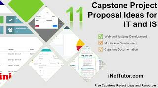 11 Capstone Project Proposal Ideas for IT and IS [upl. by Erdnassac958]