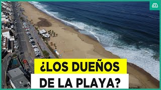 “¡Usted no es dueño de la playa” Polémica por espacios públicos [upl. by Acimat]