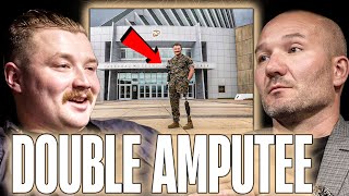 Marine Rifleman and Double Amputee Explains How He Deals with Adversity [upl. by Ahsitniuq]