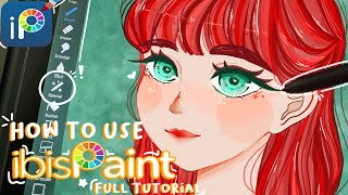 IBIS Paint X  Quick Tutorial for Beginners🌱 [upl. by Ainehs]