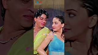 Aage Hai Barsaat 💟☔ Shah Rukh Khan Madhuri D  Udit N Lata M diltopagalhai 90shindisongs short [upl. by Domel]