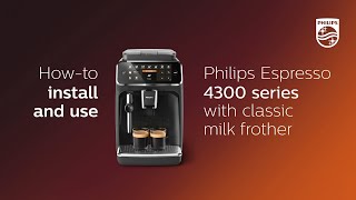 Philips 4300 CMF  how to install and use [upl. by Hewe]