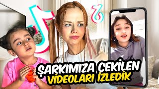 TOLERANS ŞARKIMIZA ÇEKİLEN TİKTOK VİDEOLARINA TEPKİ VERDİK GamzeKarta [upl. by Nivloc498]