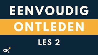 Eenvoudig Ontleden les 2 [upl. by Isabea]