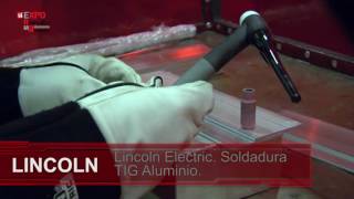 Lincoln Electric soldadura TIG de Aluminio [upl. by Itram168]