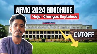 AFMC 2024 Brochure  All Major Updates ✅ [upl. by Droc331]