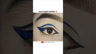 NEW GRAPHIC EYELINER🔥eyeliner youtubeshorts shorts viralvideo trending beauty new shortvideo [upl. by Nillor]