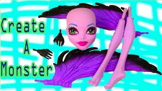 Create A Monster High Harpy Girl Doll Add On Starter Pack CAM Playset Set Cookieswirlc [upl. by Aeresed934]