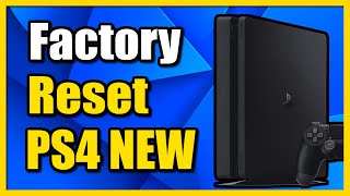 How to Factory Reset PS4 from Safe Mode Initialize PS4 [upl. by Dee Dee]