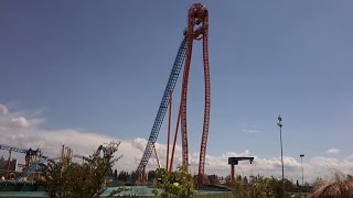 Divertical HD POV  Mirabilandia Worlds tallest water coaster [upl. by Neneek]