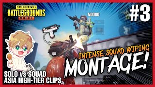 ATHENA MONTAGE 3This Montage Makes You Want To Play “SOLO vs SQUADquot  PUBG MOBILE [upl. by Ethel]