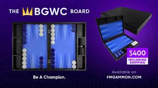 53rd Backgammon World Championship  Day 1  Monte Carlo Open  Main  Semifinal [upl. by Kelcie]