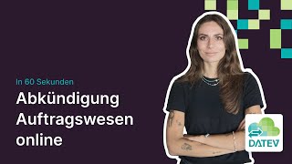 😱 Programmabkündigung im Auftragswesen I 60 Sekunden DATEV [upl. by Sherilyn]