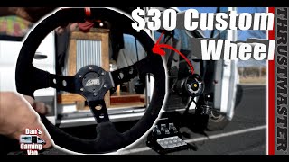 HowTo Put a Custom Race Wheel on Thrustmaster TXT300  BEST amp WORST Adapter Available [upl. by Castara]