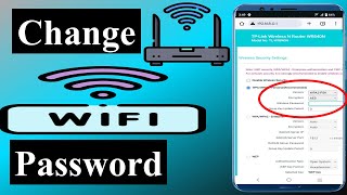 How to Change Wifi Password in Mobile [upl. by Gipsy]