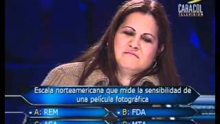 Quien quiere ser millonario 2008 Liliana [upl. by Tarr]