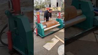 Hydraulic coil rolling process of metal plates [upl. by Milty471]