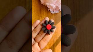 Clay flower diy 🌼✨ song music clayartidea claycraftofficial clayart clayflowermaking [upl. by Gayn35]