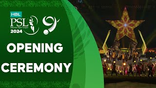 Full Opening Ceremony HBL PSL 2024  KhulKeKhel [upl. by Hsreh]