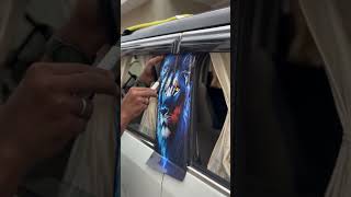 Car sticker 🔥 carmodification ytshorts youtubeshorts trendingshorts [upl. by Eelsha]