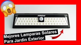 Top 7 💡 LAMPARAS SOLARES para EXTERIOR amazon 2023🥇 [upl. by Ttennaj]