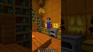 Baby Villager TRICK OR TREAT  Minecraft Halloween 🎃 minecraft shorts [upl. by Aicercal]