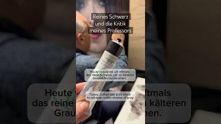 Reines Schwarz und Kritik meines Professors oilpainting black criticism free [upl. by Occor]