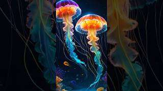 Bioluminescence biology bioluminescent jellyfish fish ai bioluminescence [upl. by Nyladnar145]