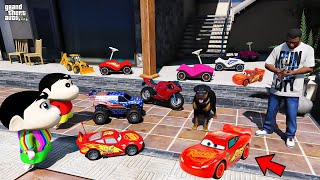 Franklin Gifting Mini MONSTER RC TOY CARS To Shinchan And Chop In GTA 5 [upl. by Uzia602]