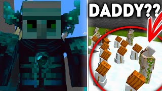 Super Giant Warden vs Different Mini Mobs Minecraft Portal [upl. by Netsrek]