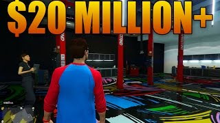 Grand Theft Auto 5 Multiplayer  20 MILLION SPENDING SPREE [upl. by Somisareg]