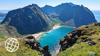 Lofoten Norway Amazing Places 4K [upl. by Sulokcin]