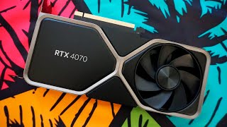 NEW NVIDIA GeForce RTX 4070  WHAT A SURPRISE [upl. by Elletsirk]