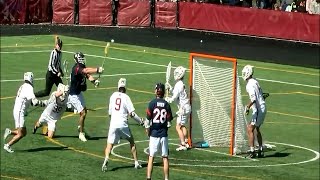 Virginia vs Harvard  2024 Mens Lacrosse Highlights [upl. by Ahsikel813]