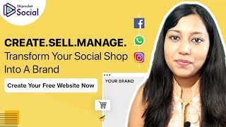 Shiprocket Social  Create 100 Free ecommerce website with shiprocket social in Hindi [upl. by Ladnik499]