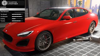 GTA 5  DLC Vehicle Customization  Lampadati Cinquemila Maserati Quattroporte [upl. by Clotilde934]