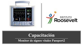 Monitor de signos vitales Datascope Passport2 [upl. by Lammond430]