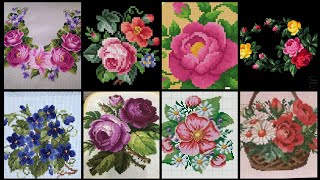 1 Stunning amp Elegant Cross stitch patternsCharsuti Embroidery Design Ideas Hand made Embroidery [upl. by Samantha]