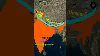 The Himalayas Mapping  Classification Division of Himalayas [upl. by Kcirrag]