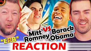 Barack Obama vs Mitt Romney REACTION Epic Rap Battles Of History  ERB [upl. by Harobed]