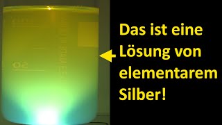 Darstellung und Eigenschaften eines Silberkolloids [upl. by Lyrac]