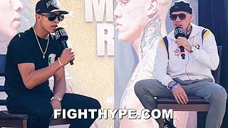 JAIME MUNGUIA VS GABE ROSADO FINAL PRESS CONFERENCE amp FACE OFF [upl. by Nelleus]