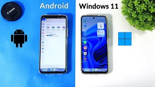 Turn Your Android into Windows 11  Convert Any Android To Windows 11  Complete Setup [upl. by Enomal]