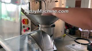 Nuts Almond Puffing Snack Food Potato Chips Banana Chips Pouch Packing Machine [upl. by Halehs729]