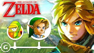 The Complete LEGEND OF ZELDA Timeline Explained [upl. by Parthinia]