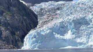 Northwestern Glacier Calving [upl. by Onairelav]