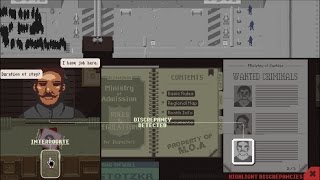 Papers Please Detaining All 3 Wanted Criminals on Day 14 With Bonus [upl. by Nolur]